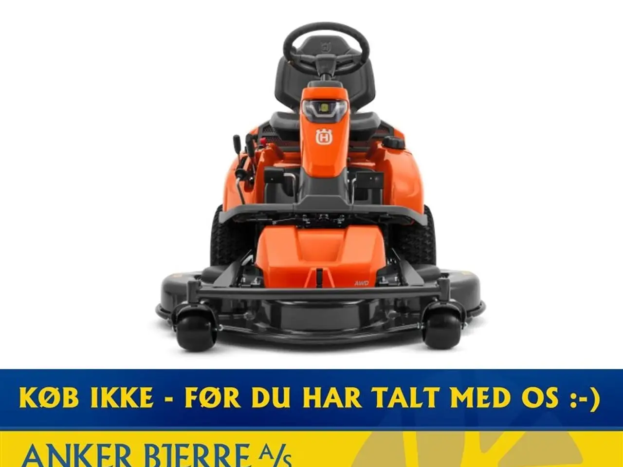 Billede 1 - Husqvarna R 318X Inkl. 112 cm klippebord / klippeaggregat
