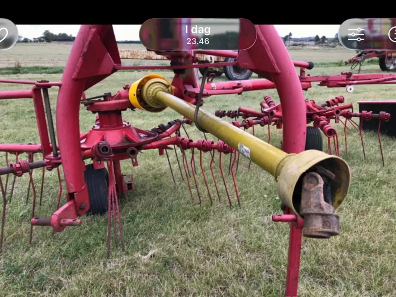 Billede 1 - Halm/hø rive JF CRS40