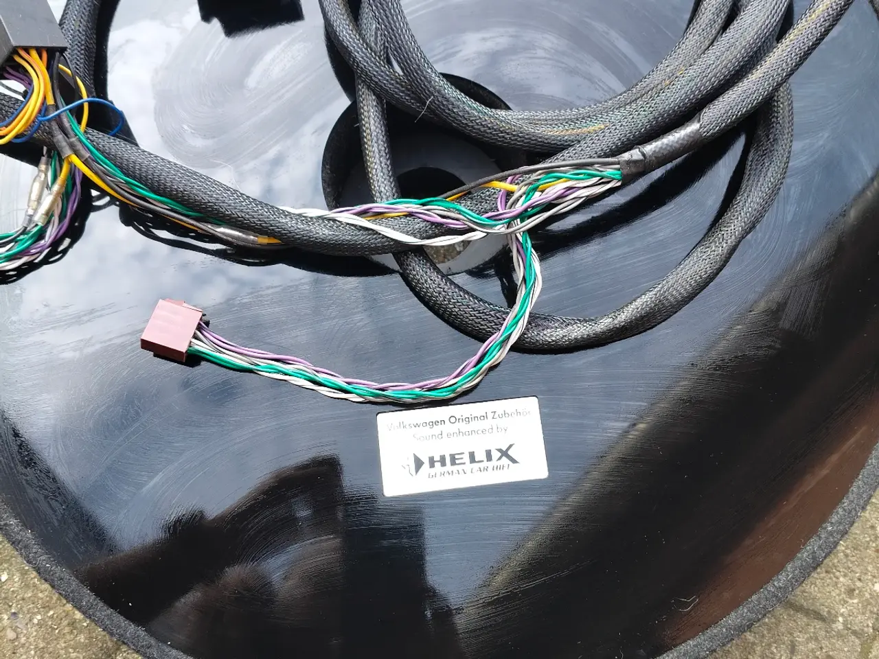 Billede 1 - Helix rund bilsubwoofer 