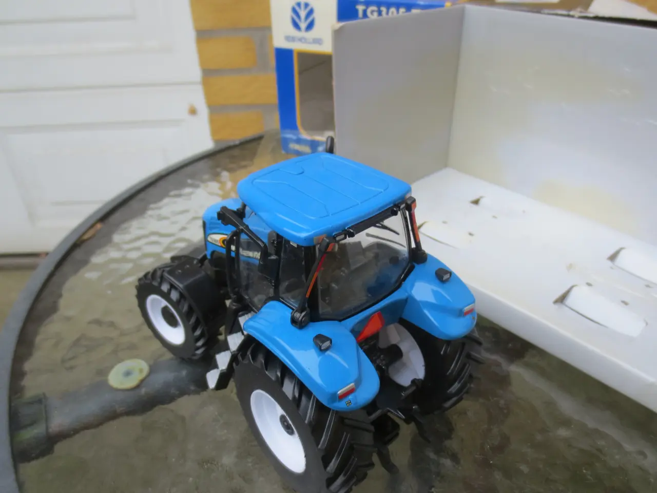 Billede 5 - 2 stk Modeltraktor Landini 9880 - New Holland 