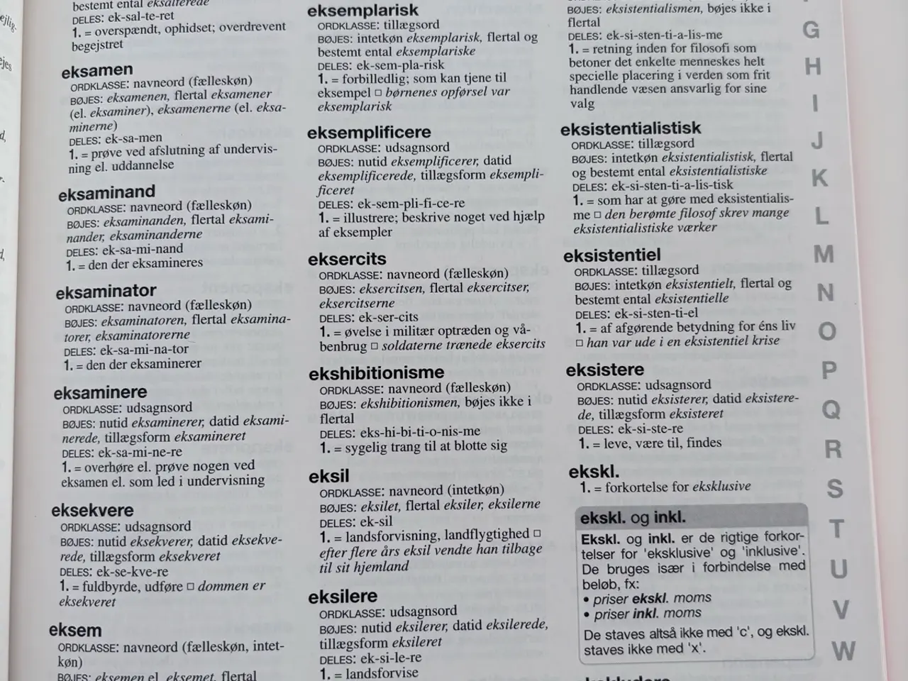 Billede 5 - Retskrivnings- og betydningsordbog