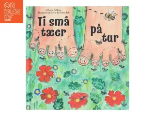 Ti små tæer på tur af Lotte Salling (Bog)