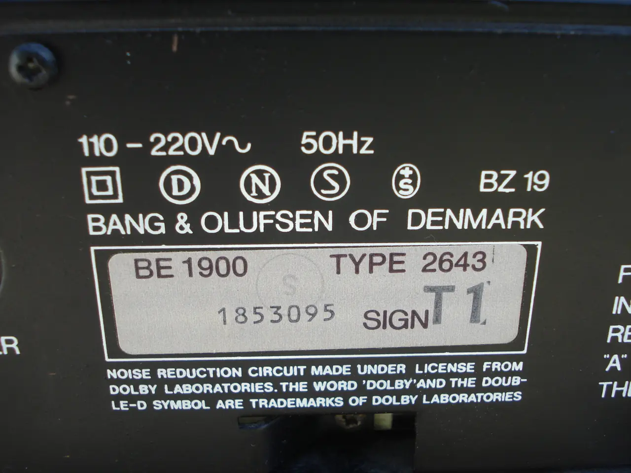 Billede 3 - B&O radioanlæg