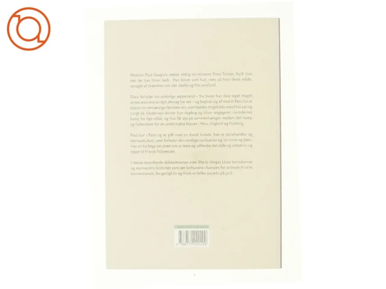 Billede 3 - Vejen til paradis af Mario Vargas Llosa (Bog)