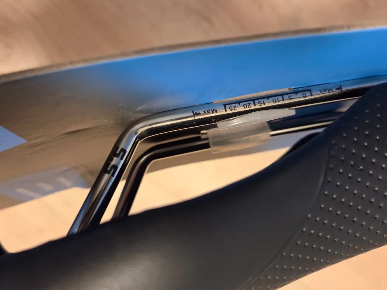 Billede 9 - ISM PS 1.0 130 mm sadel med titanium skinne, sort