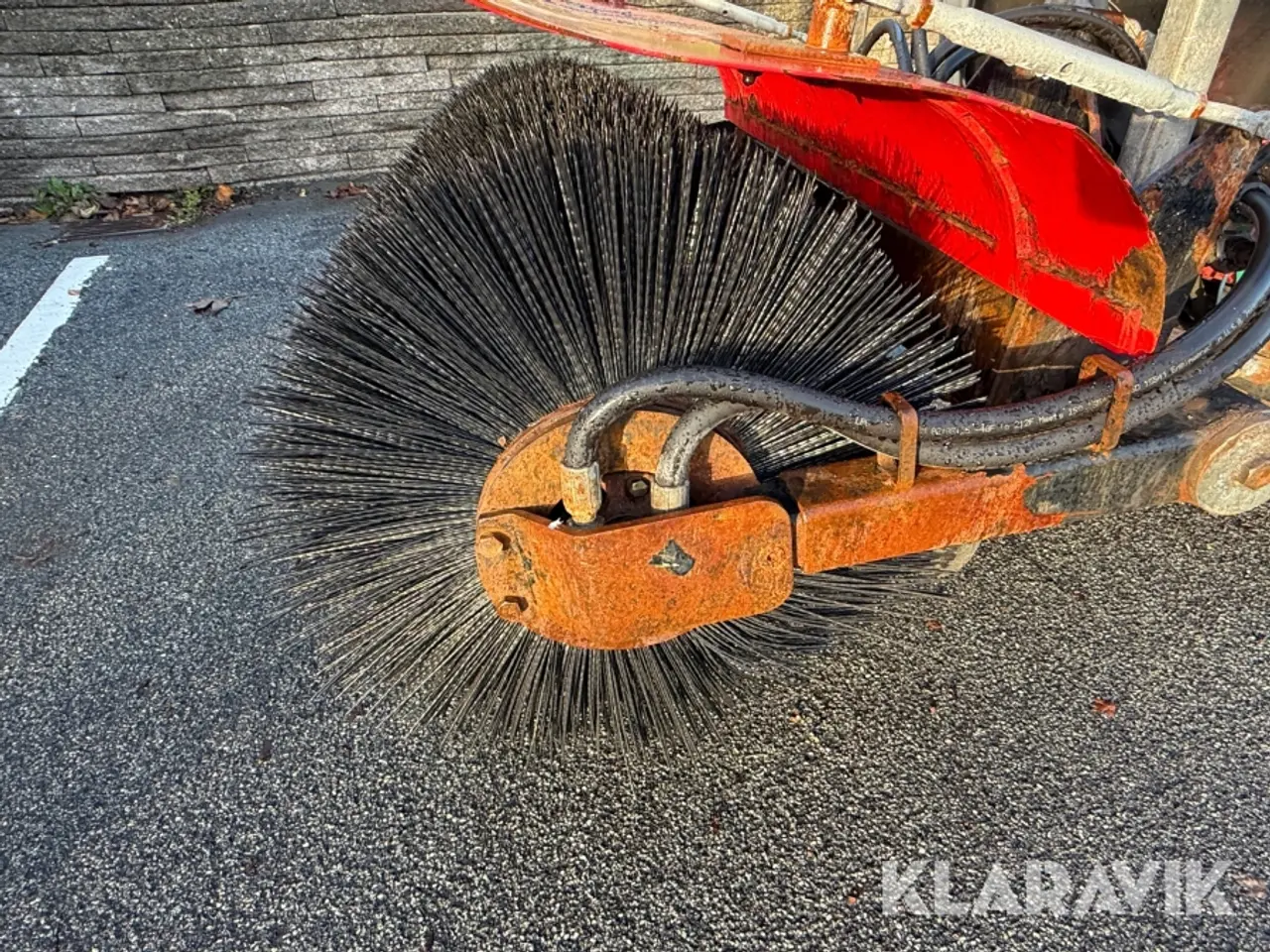 Billede 9 - Redskabsbærer Nimos DM-Trac 204 Med hydraulisk kost