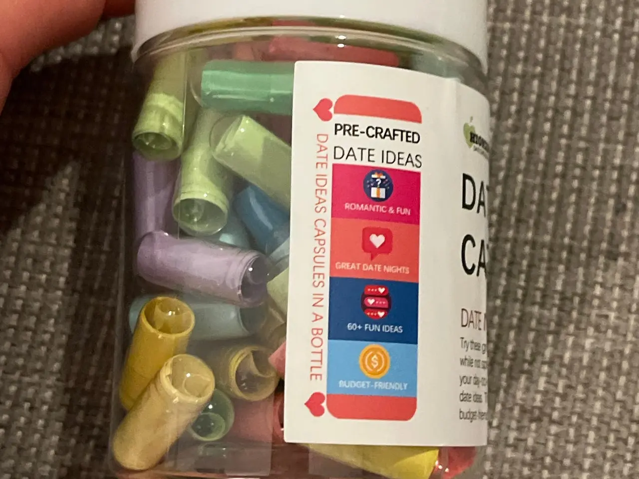 Billede 3 - Date Ideas Capsules - 60 date-idéer i kapsler