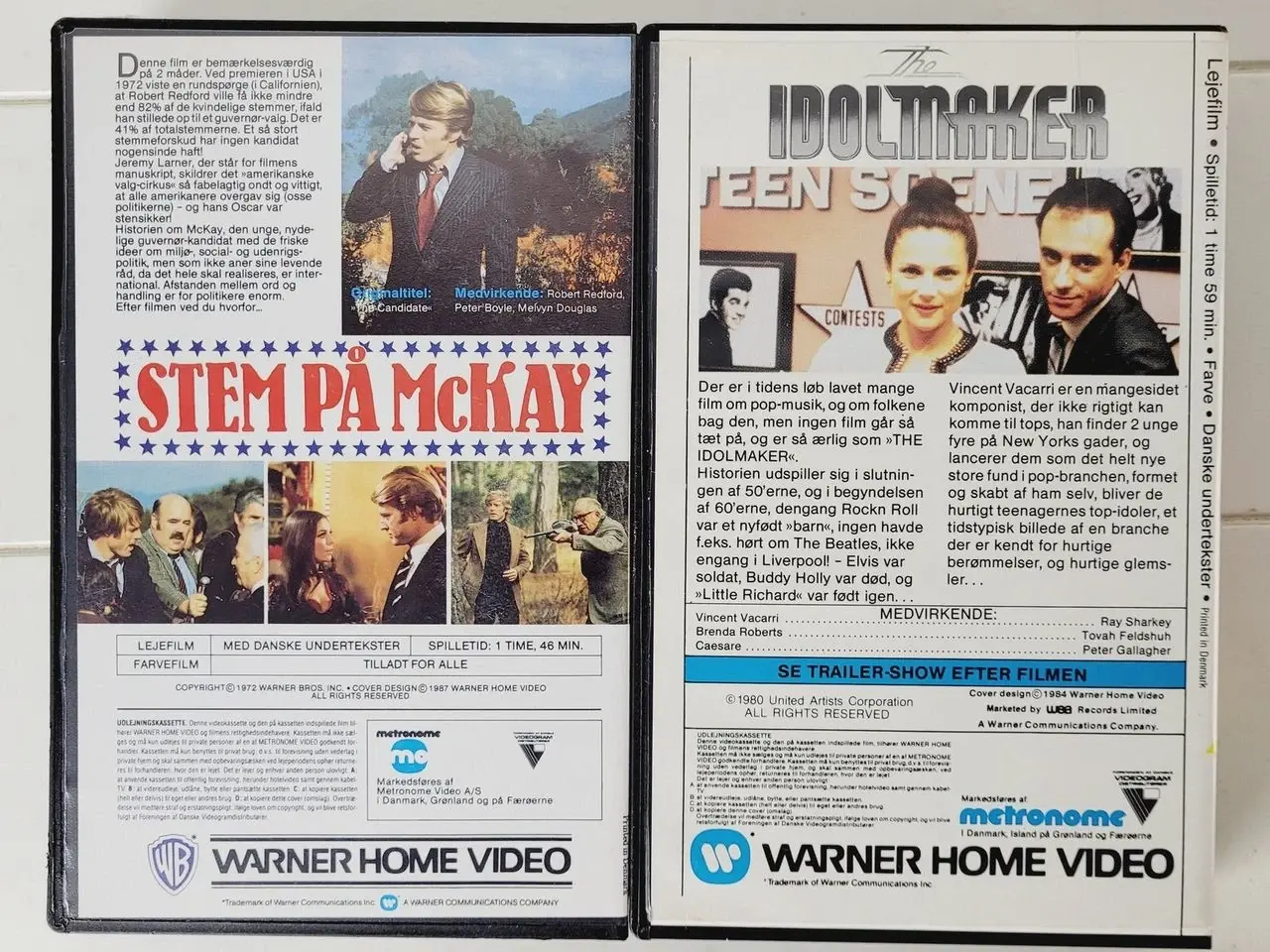 Billede 3 - ⭐️- 2 stk. Vintage VHS-samling – Sjældne 