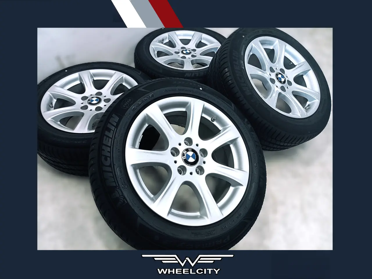 Billede 1 - 5x120 17" ET34 nav 72,6ø BMW sommersæt inkl.TPMS