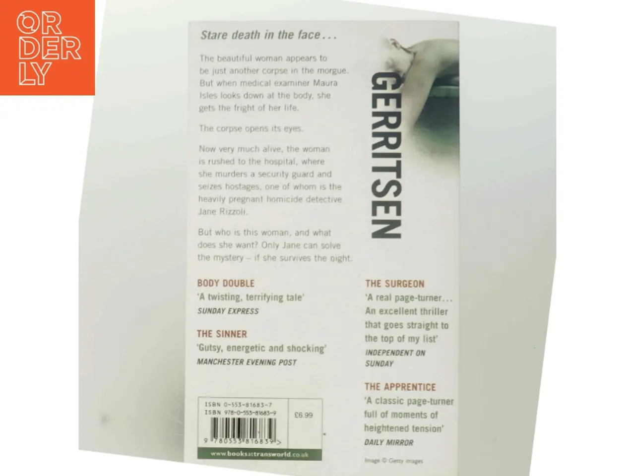 Billede 3 - Vanish af Tess Gerritsen (Bog)