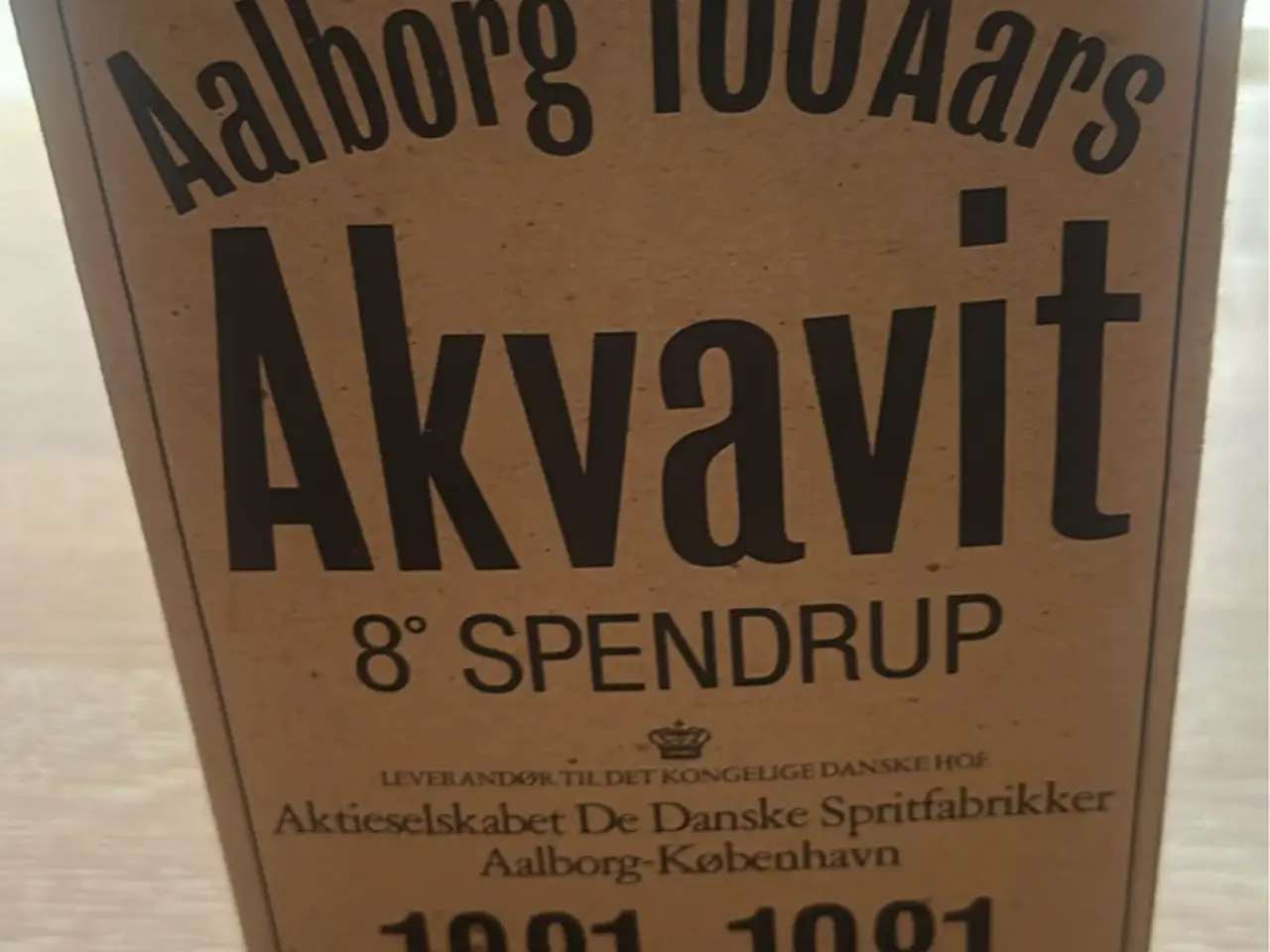 Billede 6 - Samlerobjekt 100-års jubilæumsakvavit 1981