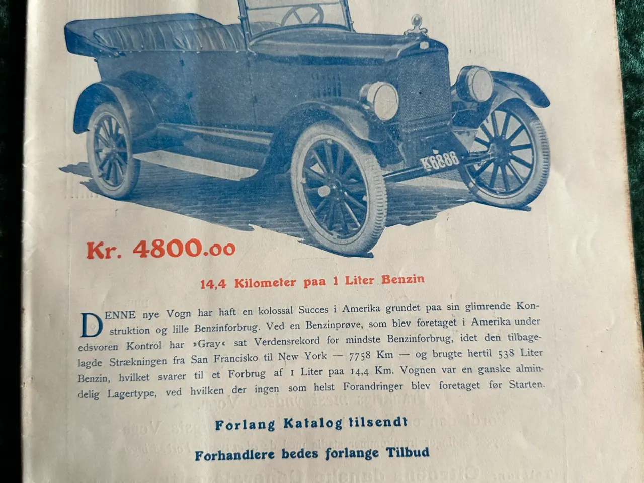 Billede 3 - FDM Motorblade fra 1923