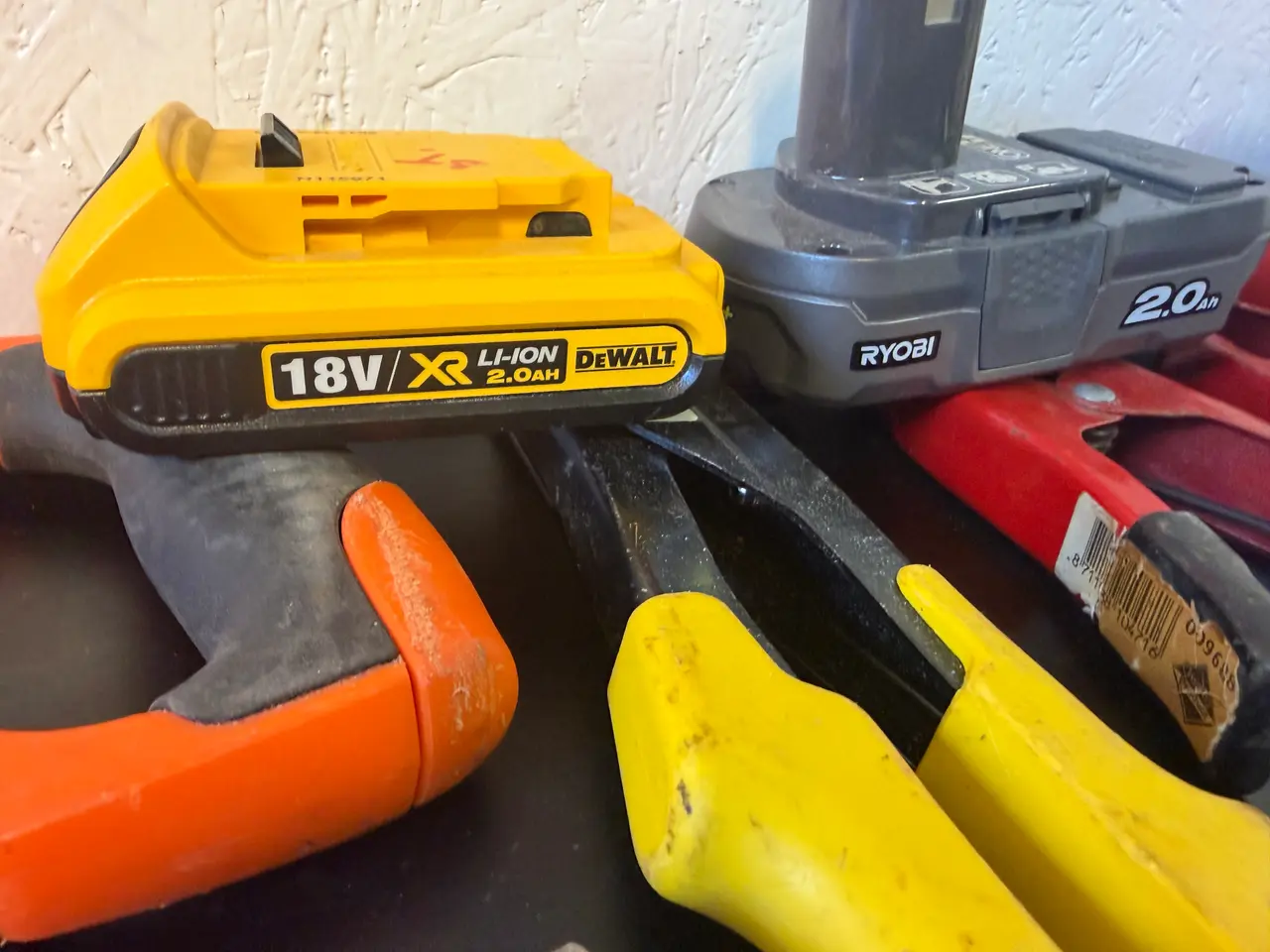 Billede 2 - DeWalt/Ryobi-batteri samt værktøj MOMSFRI
