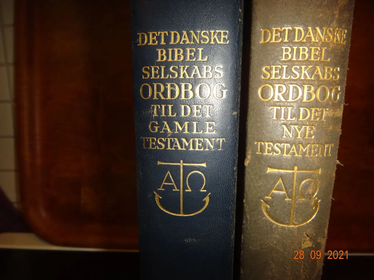 Billede 1 - Bibelordbøger Gl. og Ny Testamente (Antikvarisk).