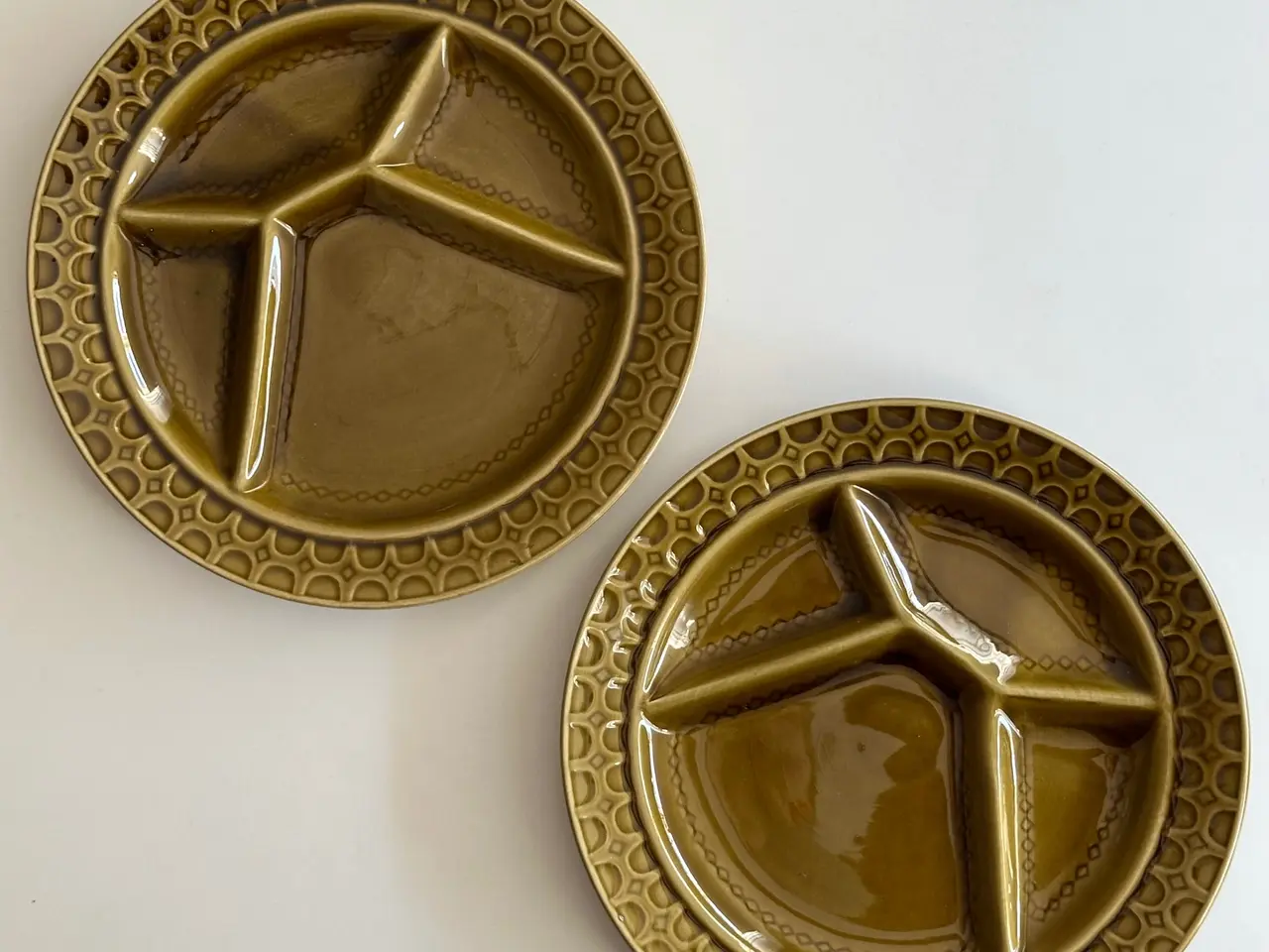 Billede 1 - Tallerkner, Sarreguemines, 2 stk samlet
