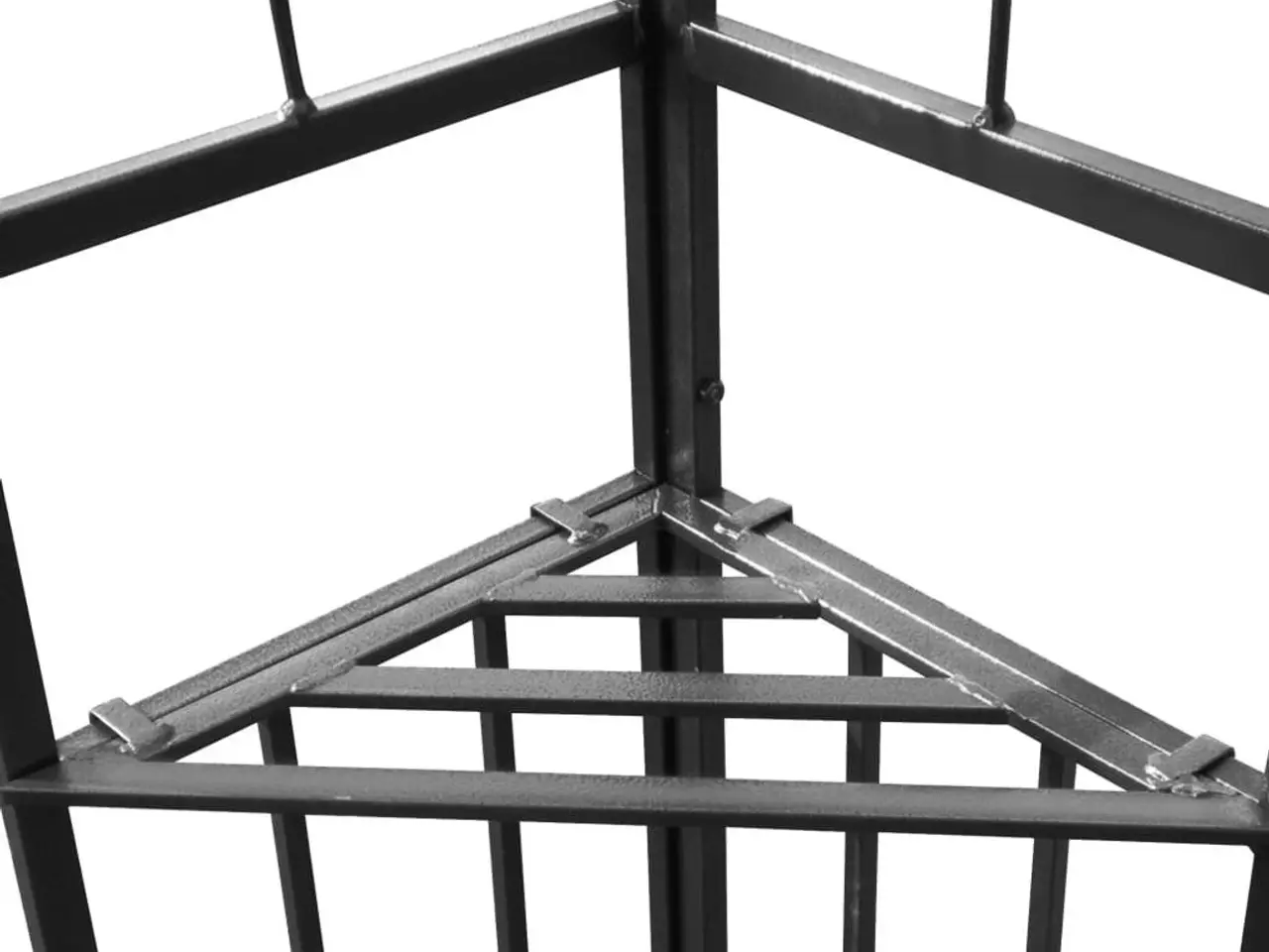 Billede 4 - Pavillon med dobbelt tag 3x4 m antracitgrå