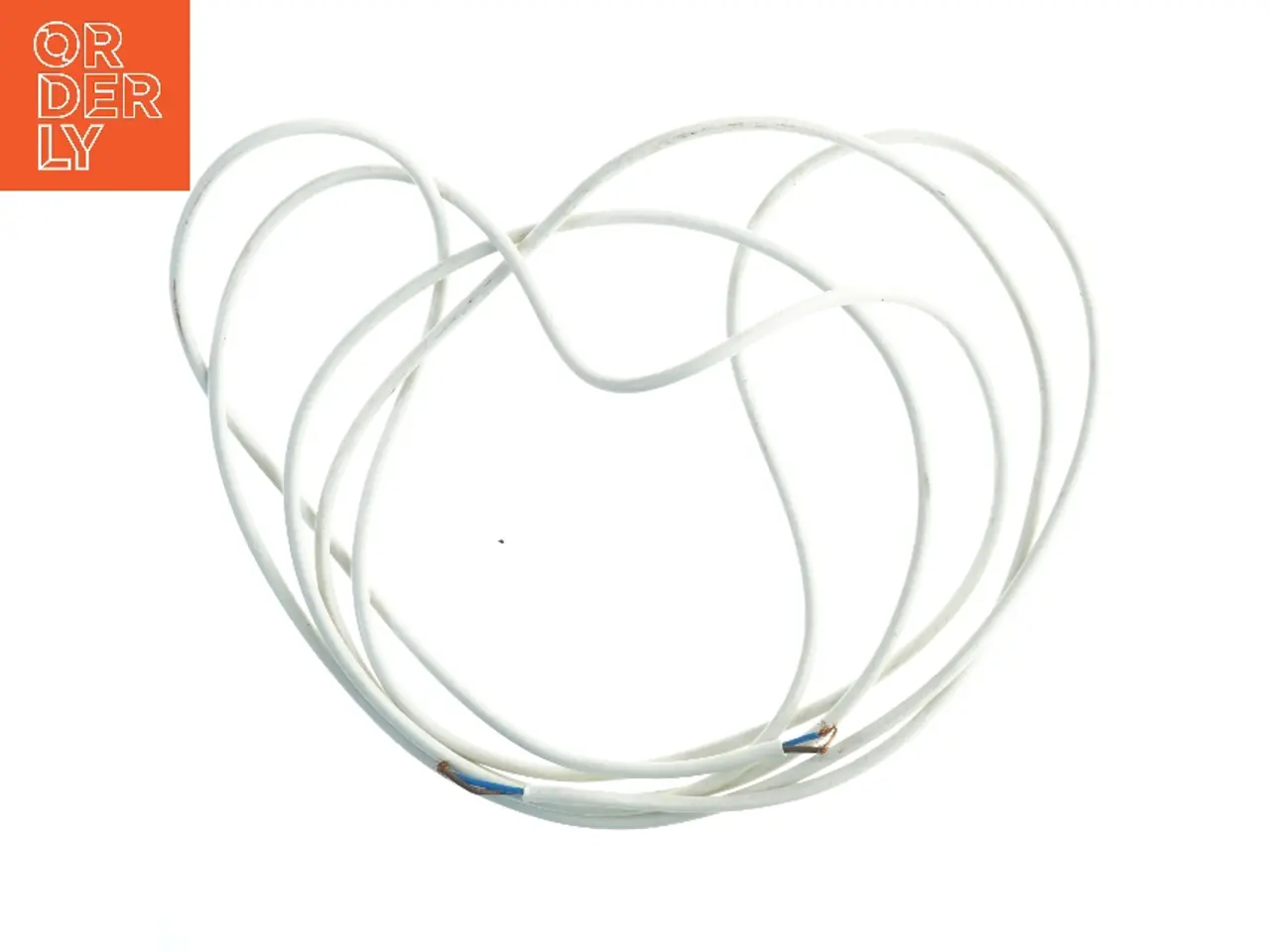 Billede 1 - Hvid kabel, 360 cm (str. 360 cm)