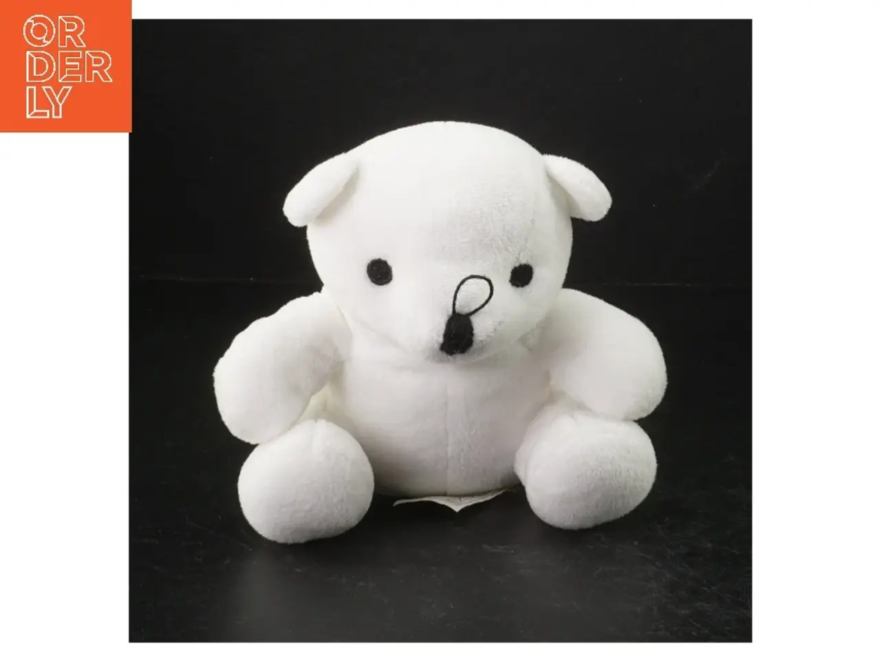 Billede 1 - Hvid bamse fra Zoo (str. 15 cm)