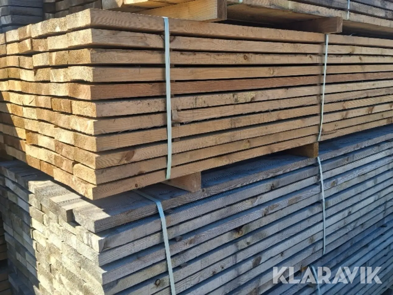Billede 1 - Trykimprægneret planker Bergsten Timber - 77 styk
