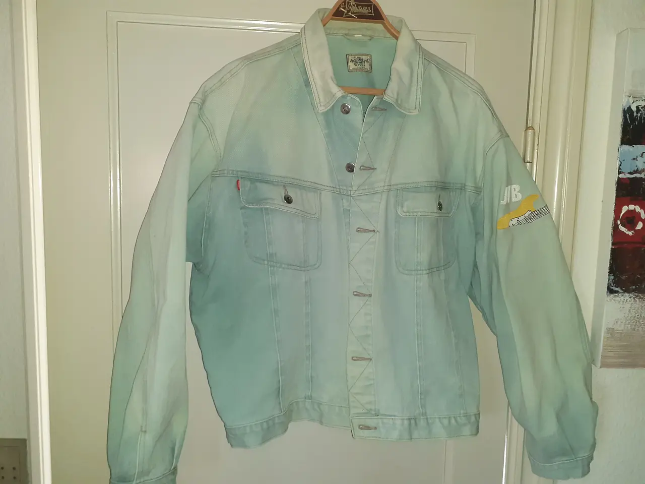 Billede 5 - Lysegrøn Albani Crew cowboyjakke.