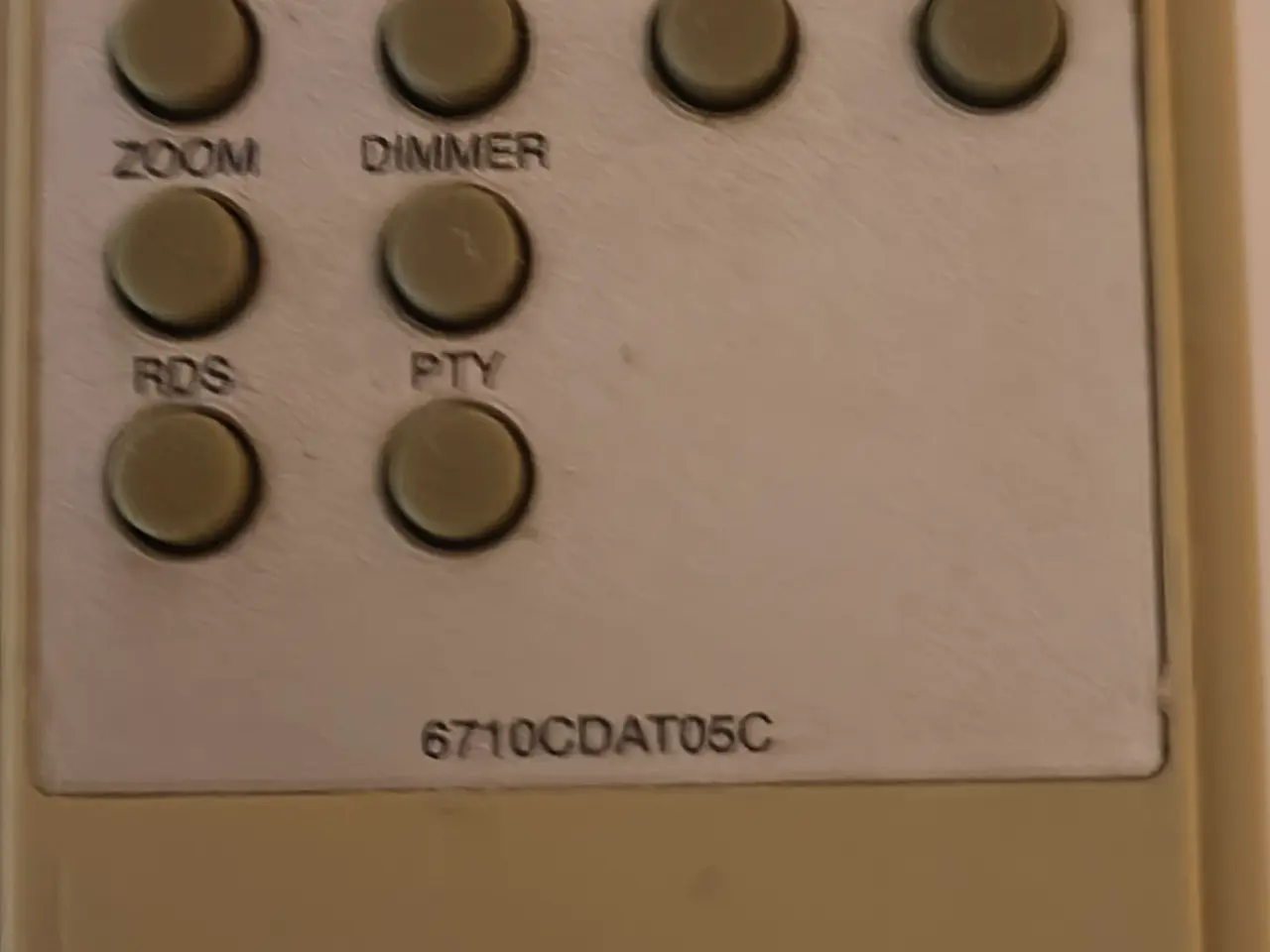 Billede 2 - LG Fjernbetjening - Model 6710CDAT05C