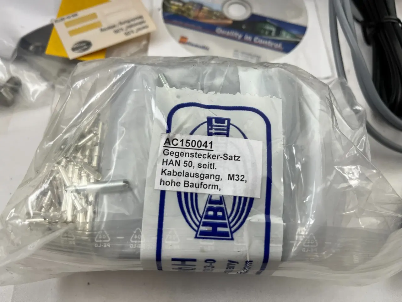 Billede 2 - HBC Radiomatic AC150041 Gegenstecker-Satz HAN 50