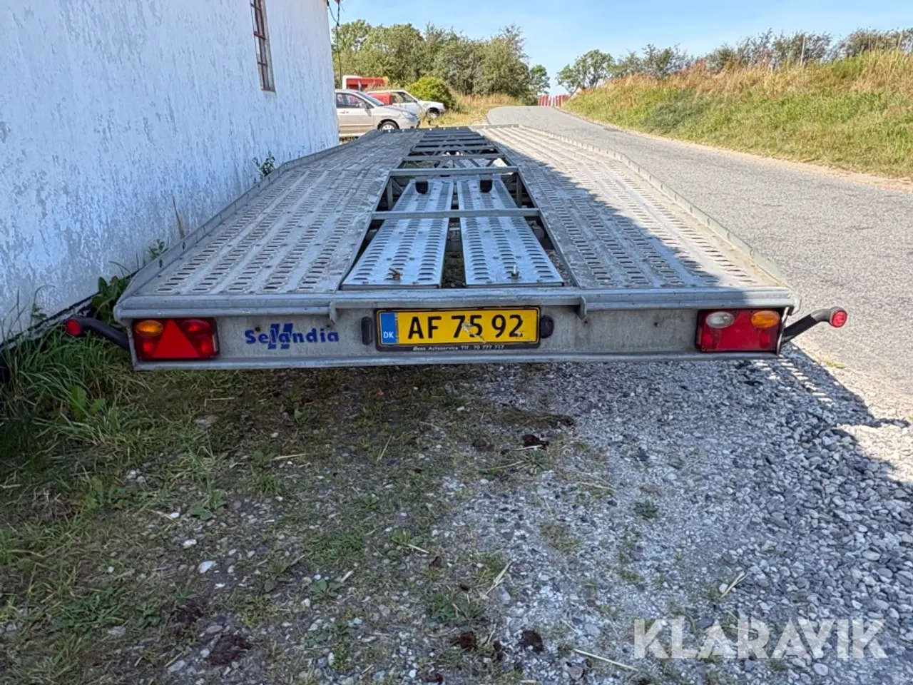 Billede 3 - Dobbelt autottrailer Selandia Indiana 3500