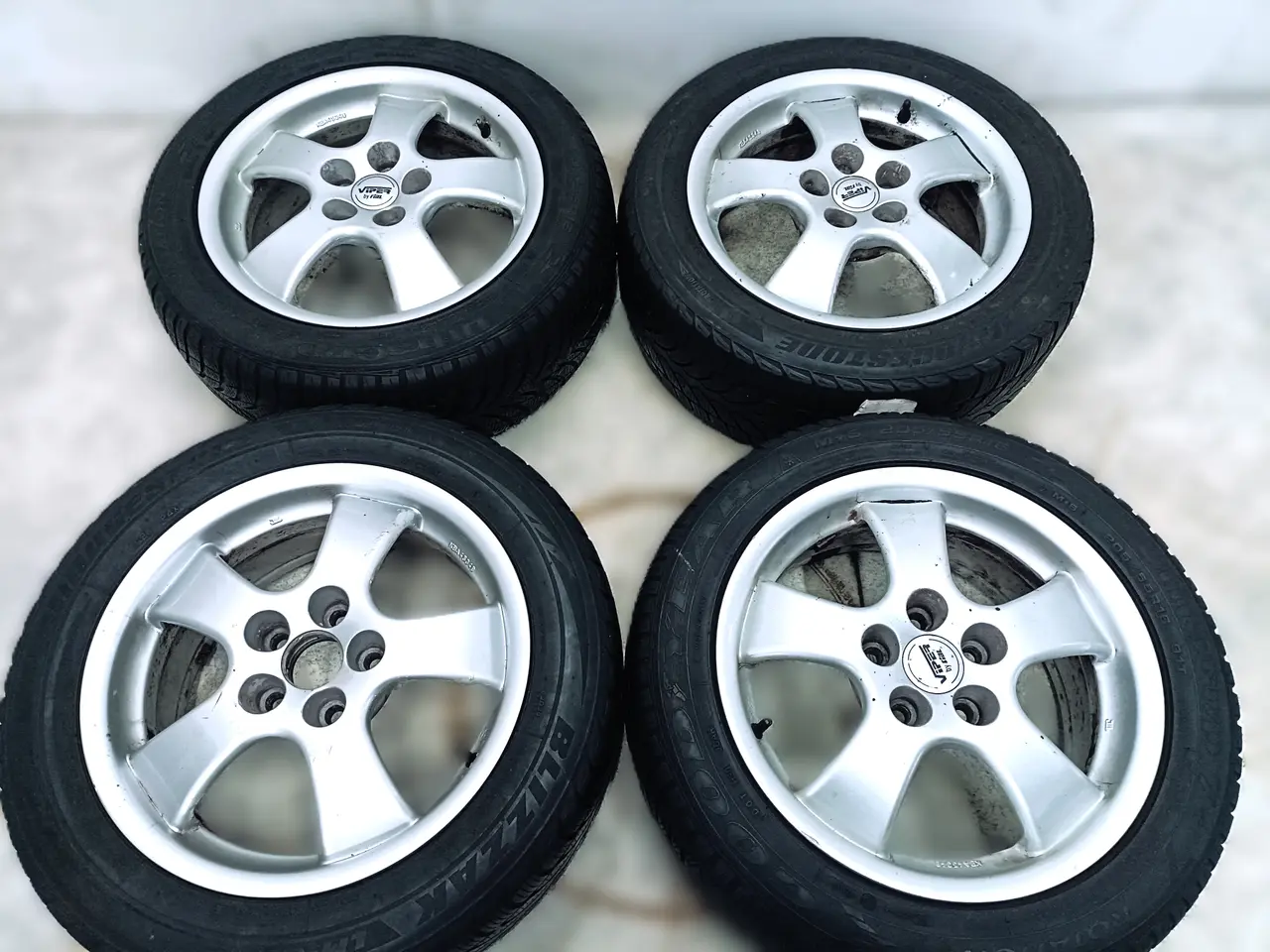 Billede 5 - 5x108 16" ET47 nav 70ø Viper Rial fælge