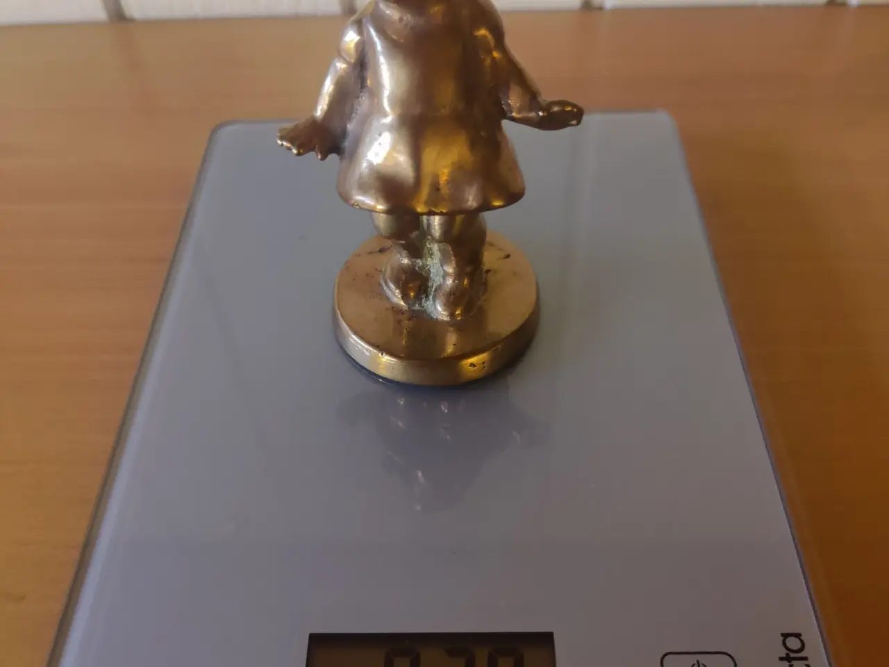 Billede 4 - Bronzefigur, pige