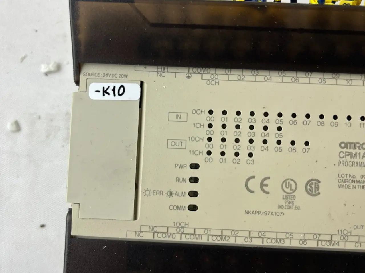 Billede 5 - Omron CPM1A-30CDR-D-V1 PLC Controller 24VDC 30 I/O