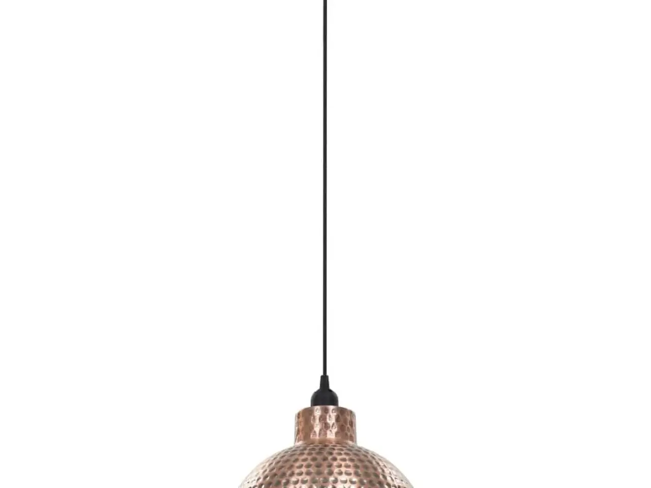 Billede 4 - Loftlamper halvkugle 2 stk. kobberfarvet