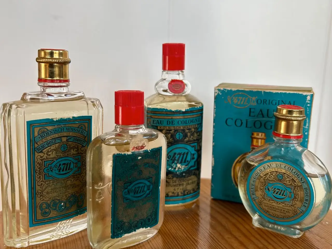 Billede 1 - 4711 Eau de Cologne Sæt Flakon Glas