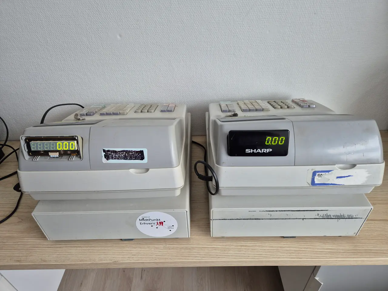 Billede 4 - 2 Kasseapparater  Sharp XE-AS303 