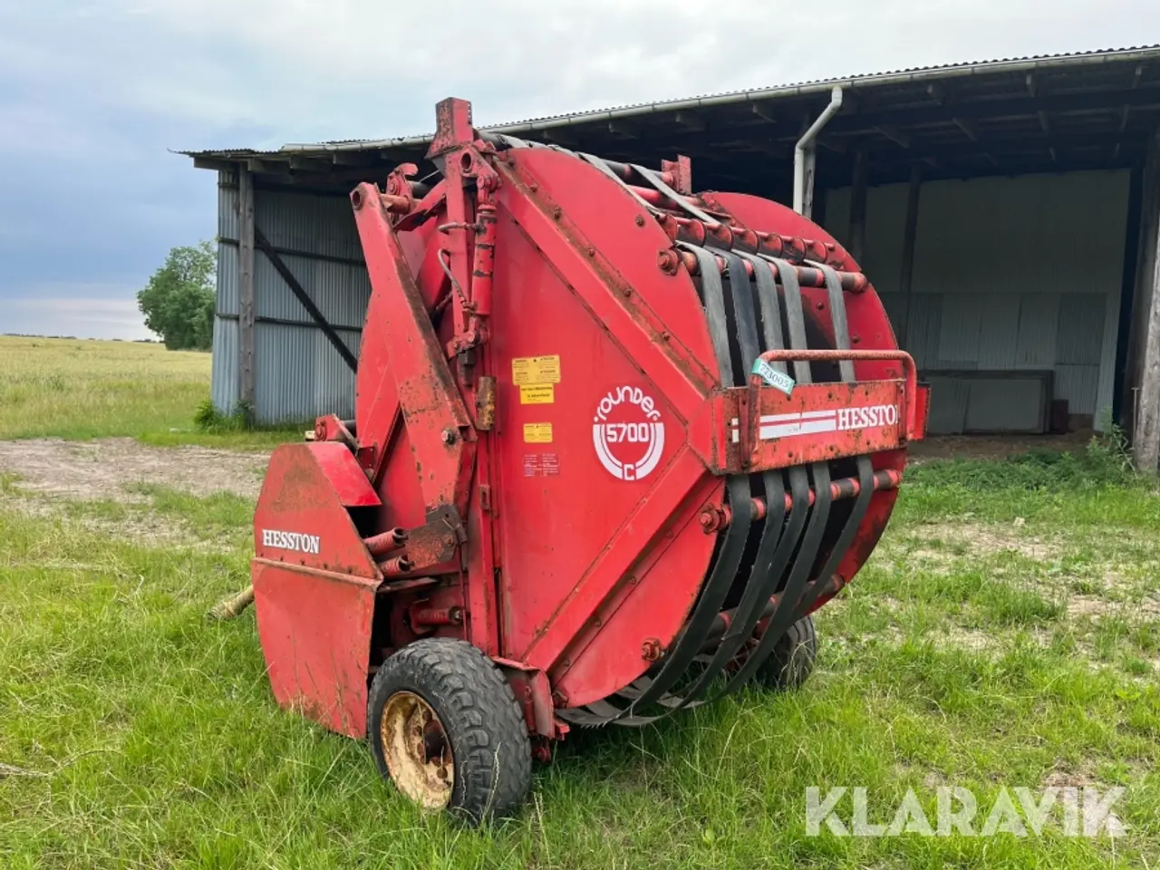 Billede 2 - Rundballepresser Hesston Rounder 5700