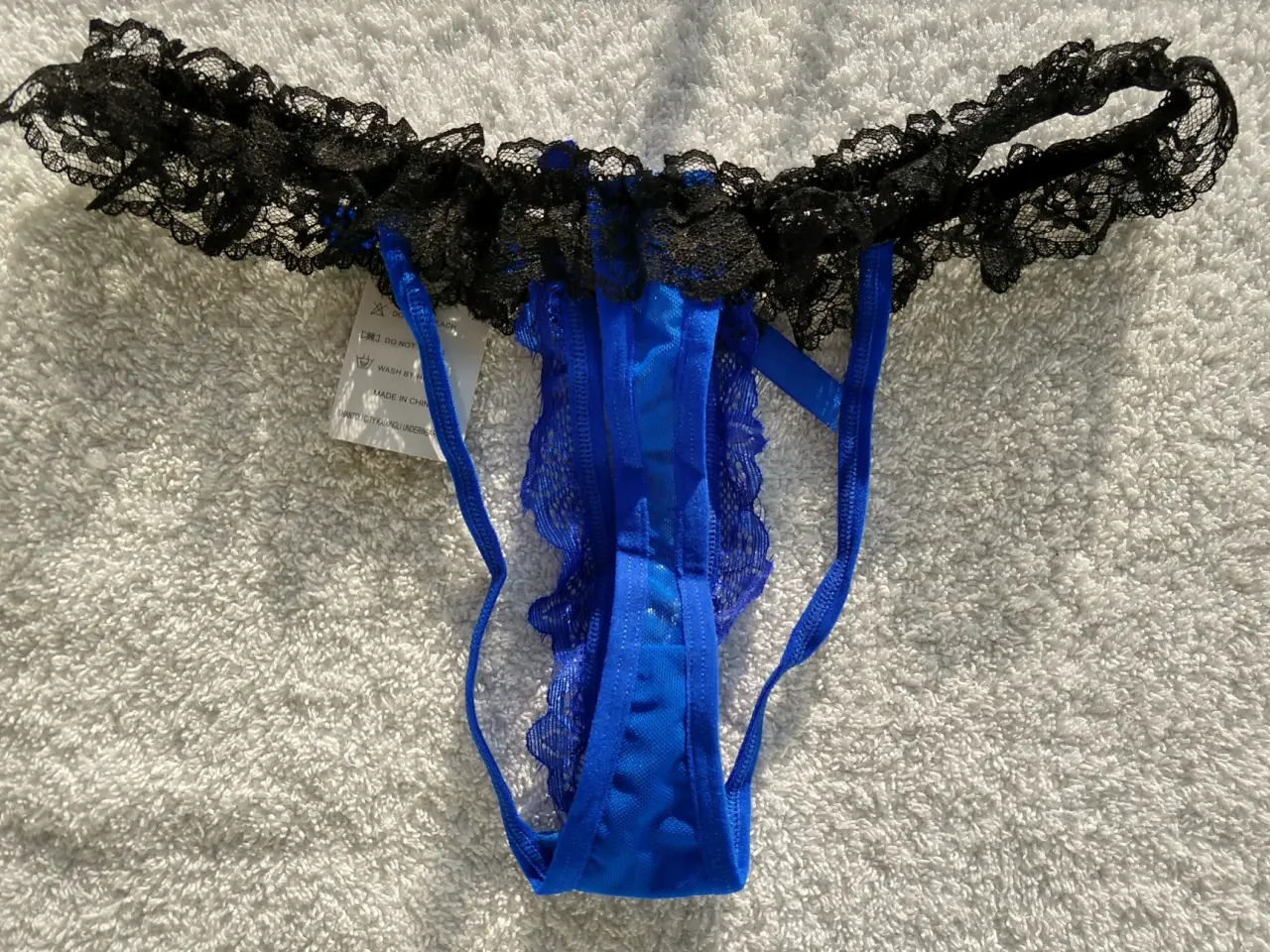 Billede 3 - G-streng trusse med perler