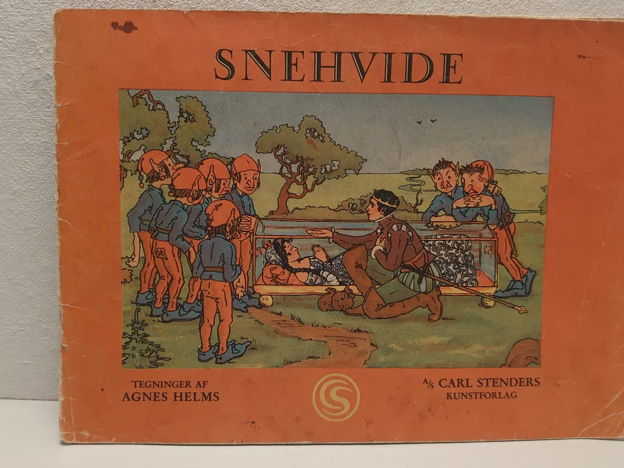 Billede 1 - Brødrene Grimm: Snehvide. ill Agnes Helms. År 1919