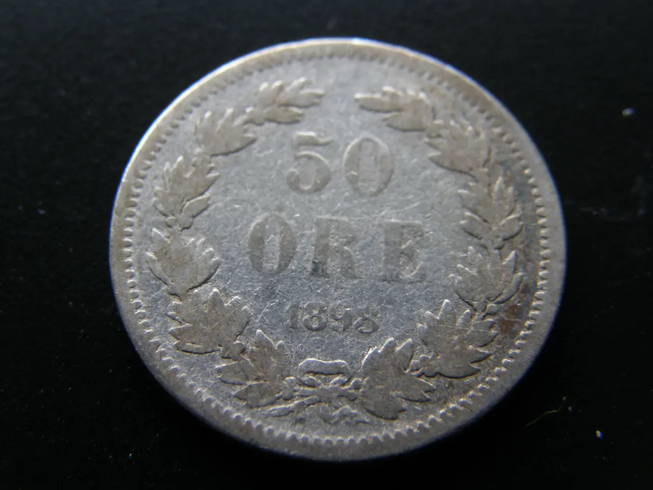 Billede 1 - Sverige 50 öre 1898 EB KM#740