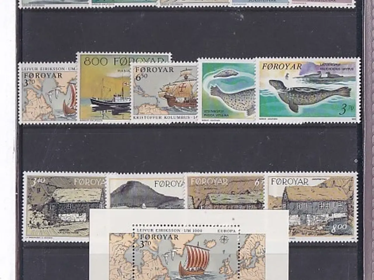 Billede 1 - Færøerne - 1992 Komplet - Postfrisk