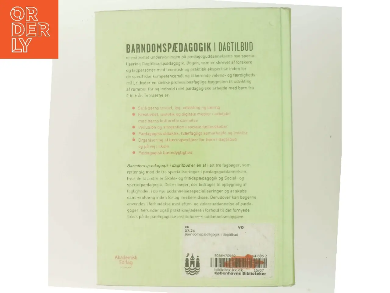 Billede 3 - Barndomspædagogik i dagtilbud af Daniela Cecchin (red.) (Bog)