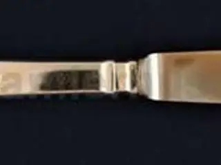 Antik Rokoko Middagskniv, 21 cm.