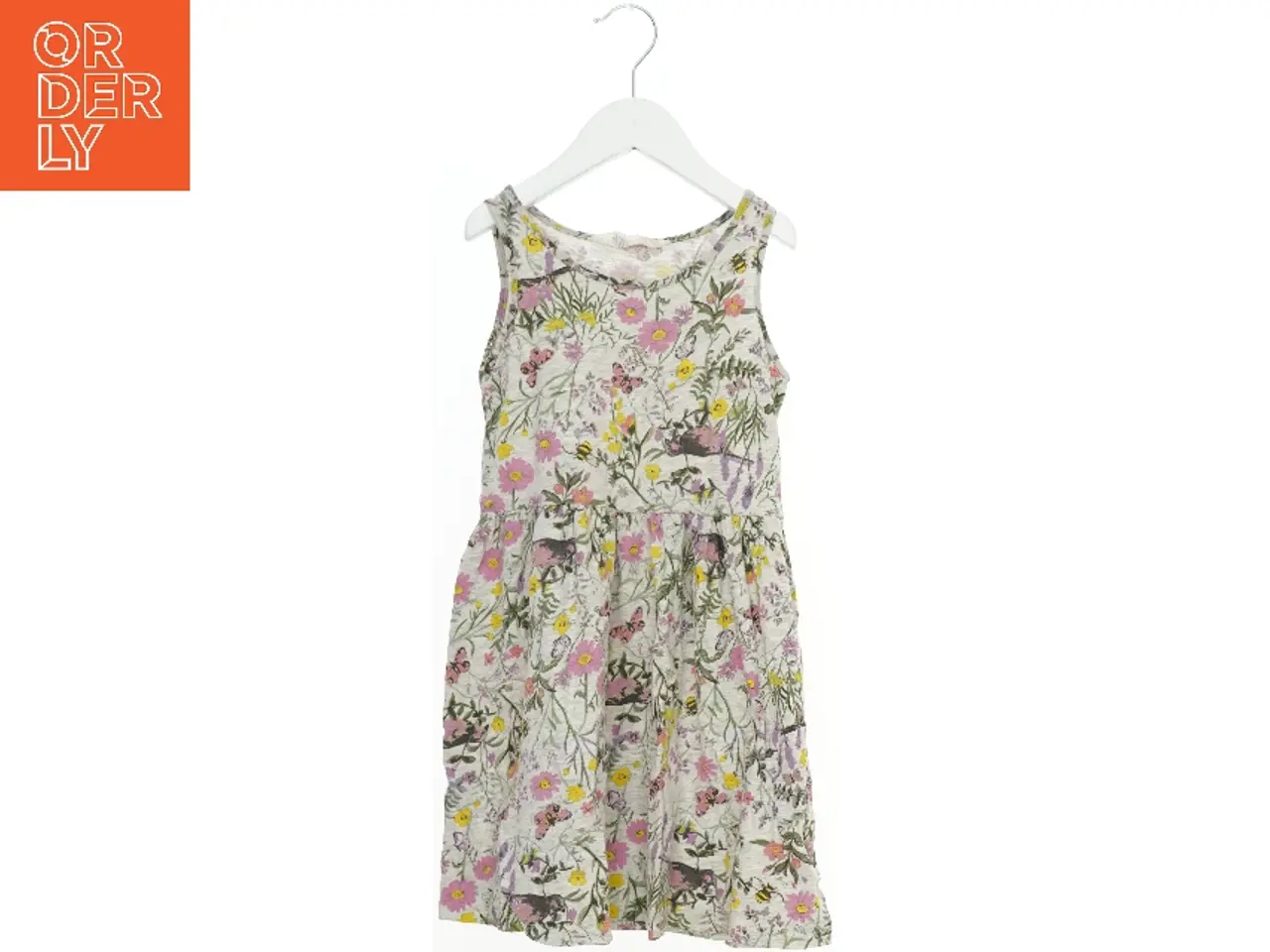 Billede 1 - Kjole med blomster print fra H&M (str. 128)