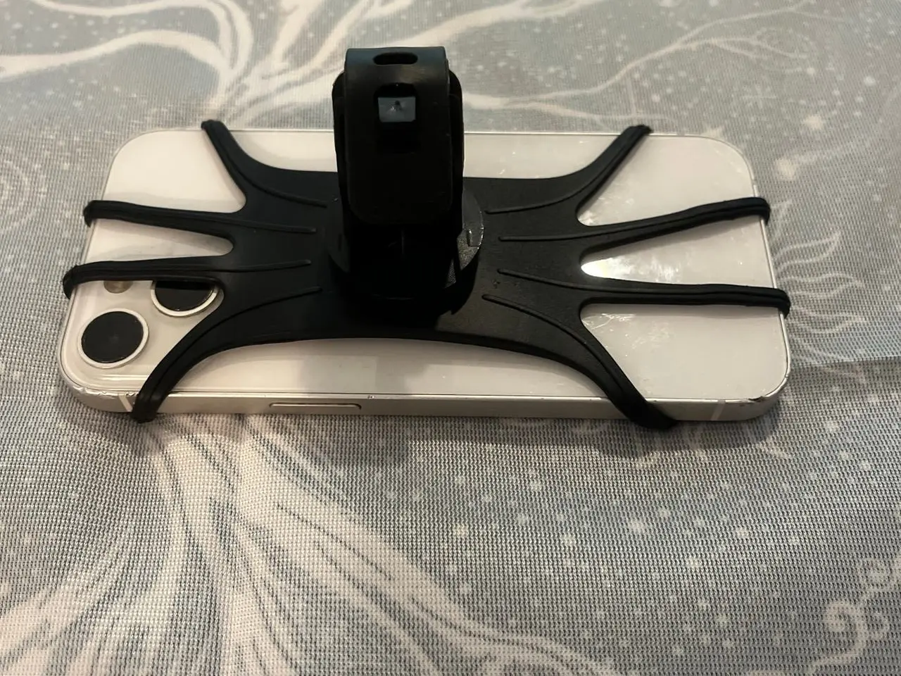 Billede 4 - Mobilholder til cykel / barnevogn, justerbar
