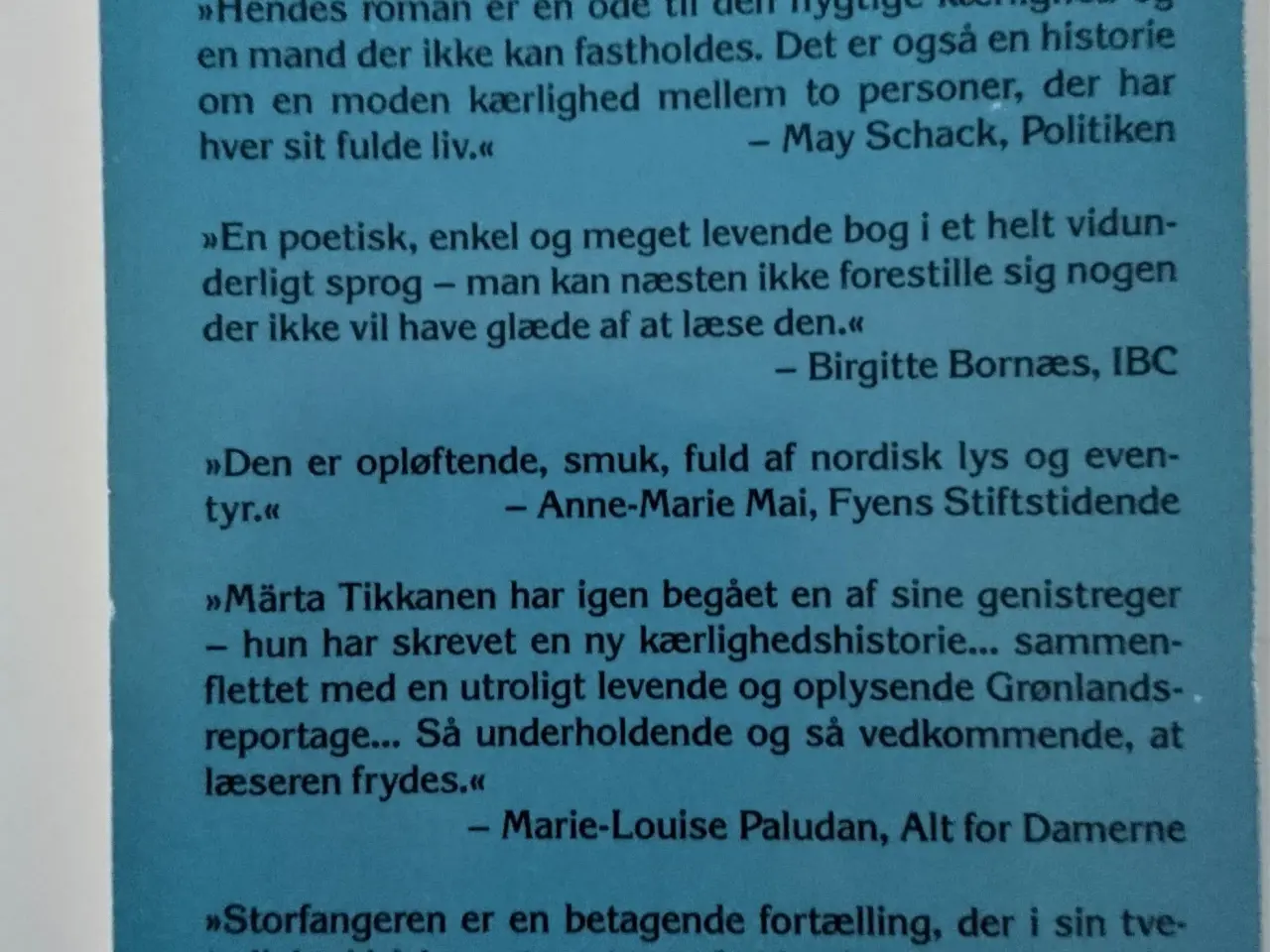 Billede 2 - Storfangeren Af <Märta Tikkanen