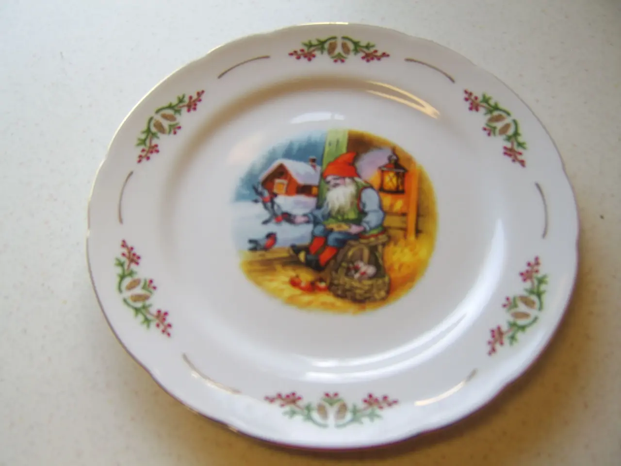Billede 6 - Gammeldags jul frokost tallerken 21 cm