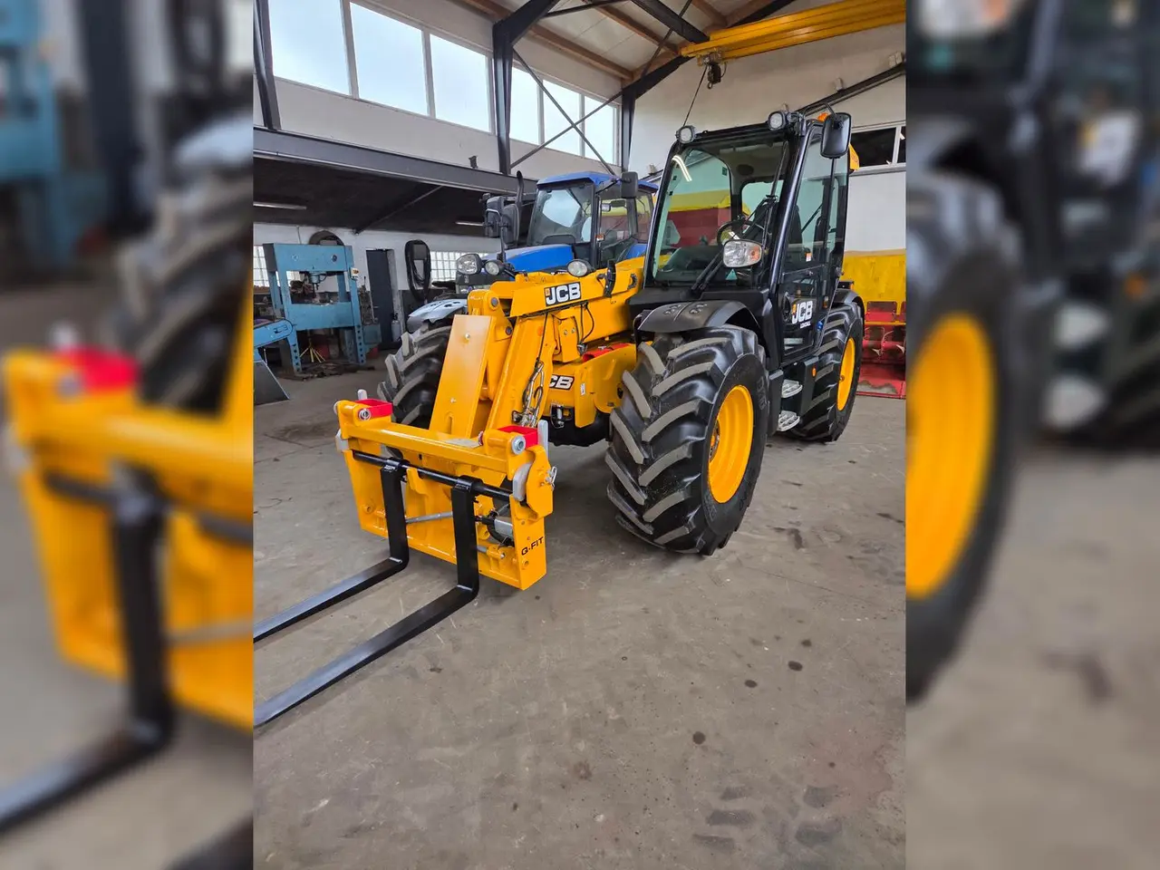 Billede 2 - JCB 541-70 Agri Super årg. 2019, med 5500 timer, 40km, 145 hk