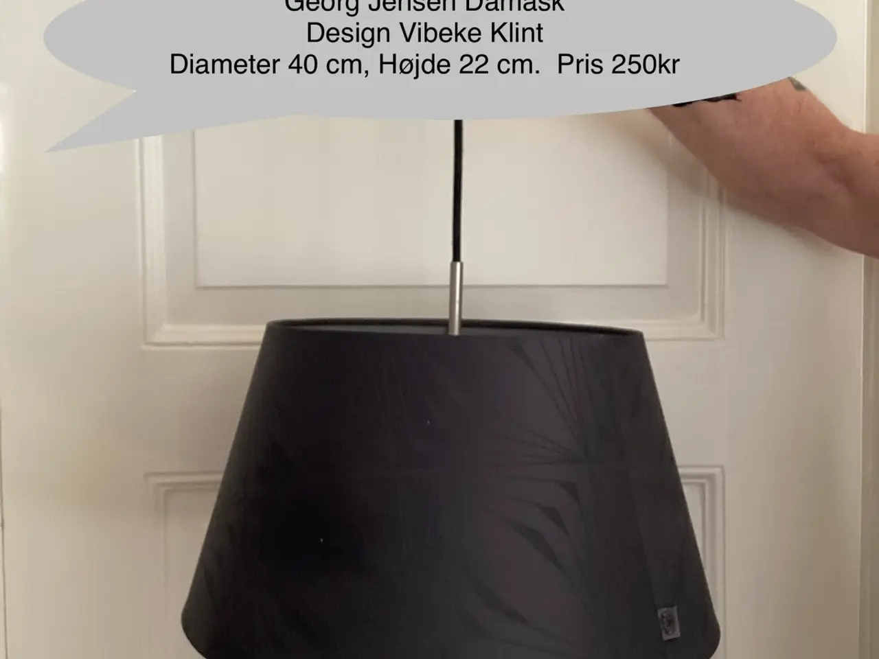Billede 1 - Loftslampe Georg Jensen Damask