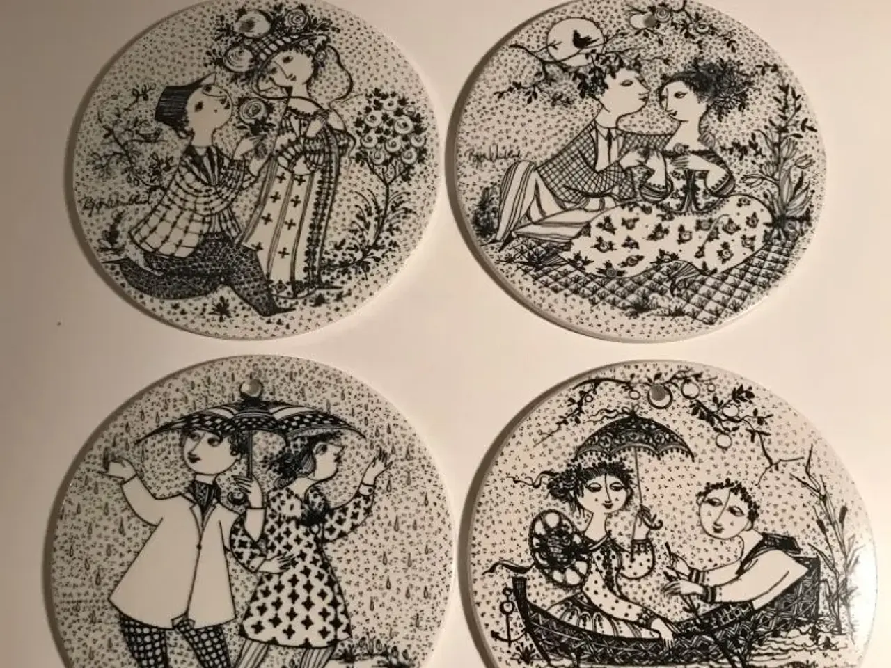 Billede 1 - Bjørn wiinblad måneds platter