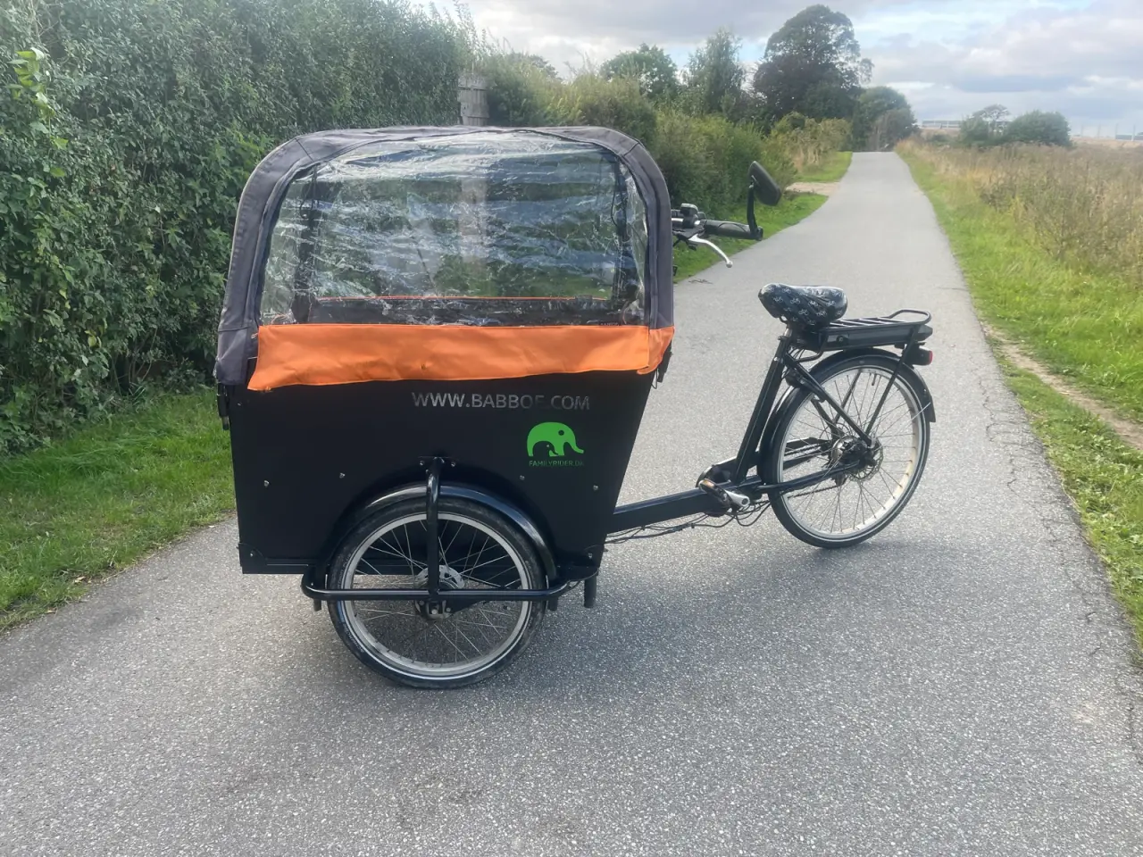 Billede 13 - Babboe E Big el ladcykel med batteri og oplader 