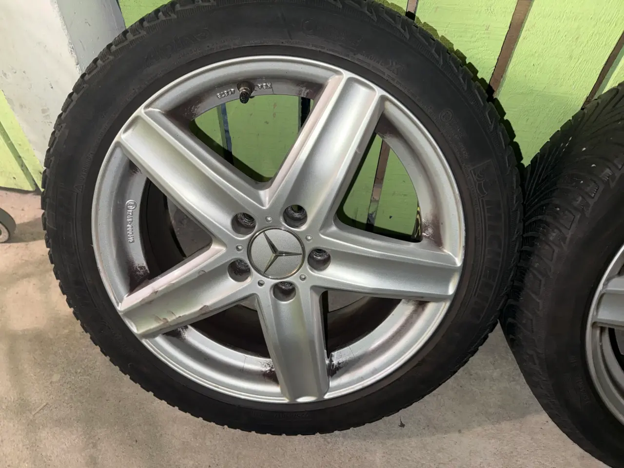Billede 4 - 17-Fælge Mercedes Benz 