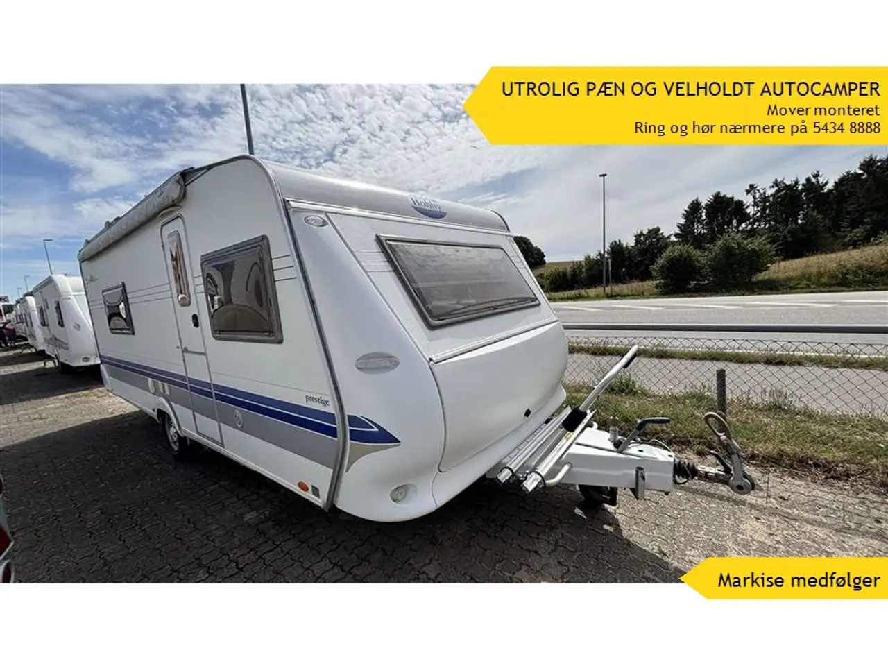 Billede 1 - 2005 - Hobby Prestige 560 WLU   Pæn og velholdt campingvogn